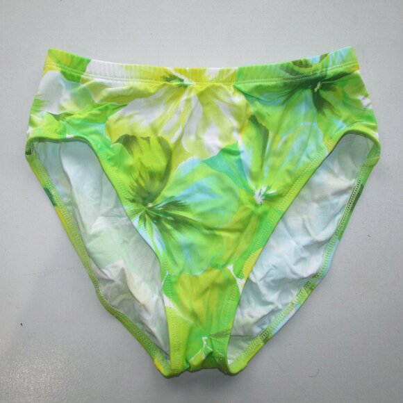 Liz Claiborne Green Tropical 2 Pc Tankini - NEW - Picture 7 of 9